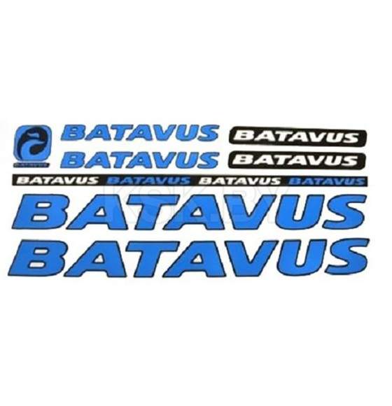 Комплект наклеек BATAVUS (синий) (4261) 