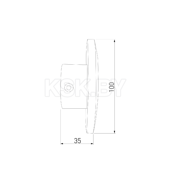 Светильник настенный светодиодный Mini Disc золото MRL LED 1126 (a061712) 