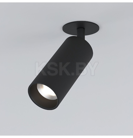 Светильник встраиваемый черный 10W 4200K (25052/LED) Diffe (a058171) 