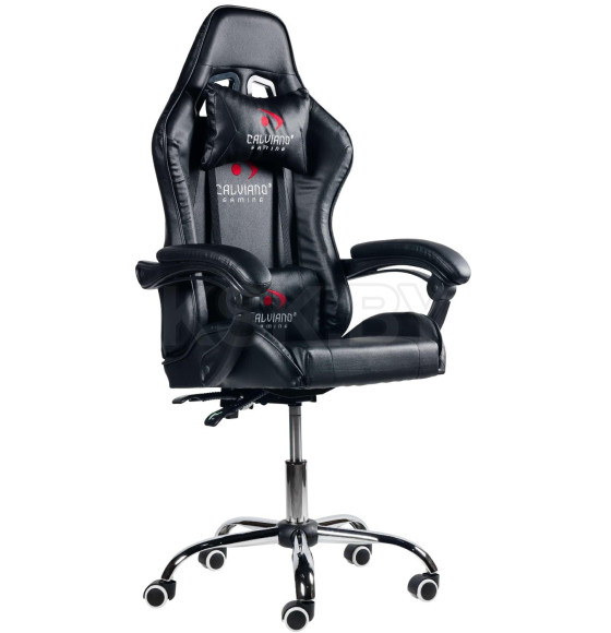 Вибромассажное кресло Calviano ASTI ULTIMATO (черное)