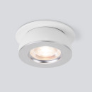 Встраиваемый светодиодный светильник Pruno белый/серебро 8W 4200К (25080/LED) (a060946) 