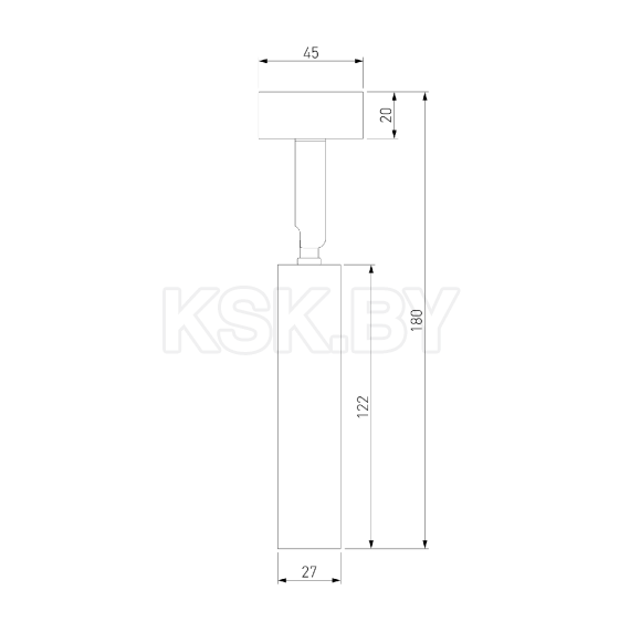 Светильник накладной белый 5W 4200K (85268/01) Diffe (a058257) 