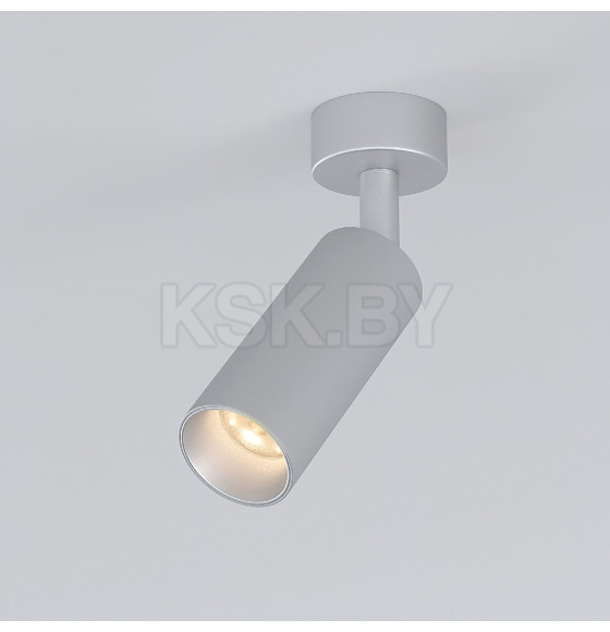 Светильник накладной серебряный 8W 4200K (85639/01) Diffe (a058266) 