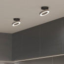 Светильник накладной серебро Spila серебро 12W 4200К (25105/LED) (a060186) 