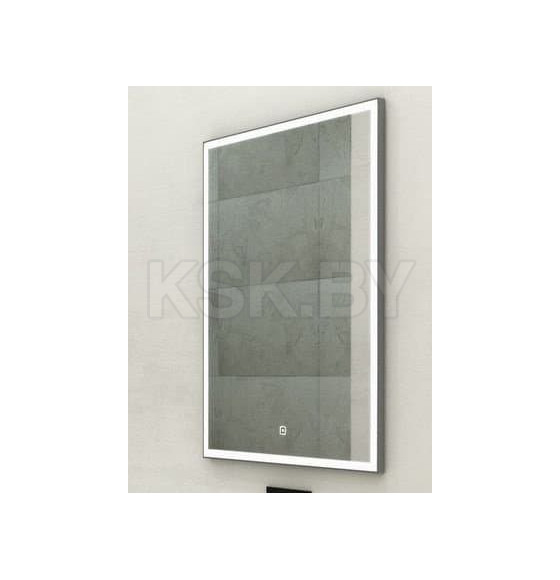 Зеркало Континент Frame Silver LED 600x800 (ЗЛП891) 