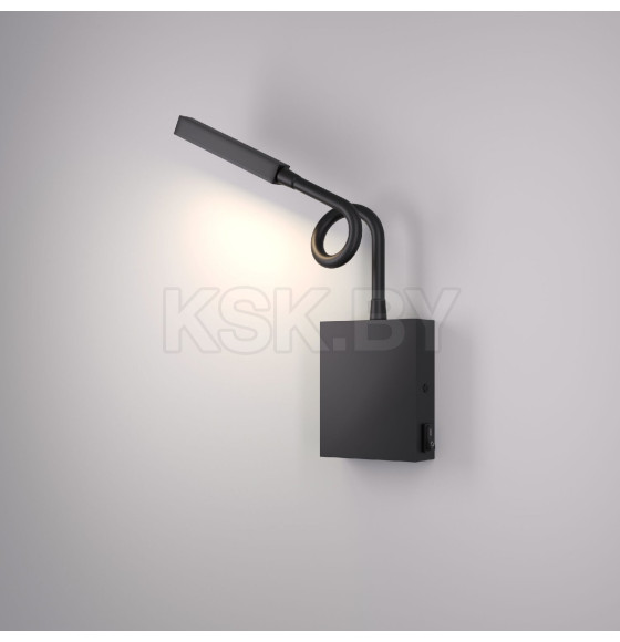 Светильник настенный светодиодный черный KNOB 40118/LED (a058943) 