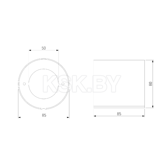 Светильник потолочный светодиодный 10W 4200K белый 25041/LED (a062934) 