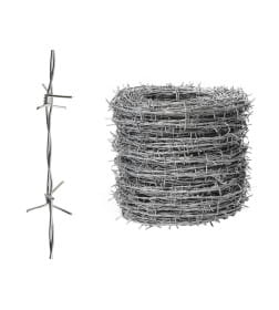 Проволока колючая, оцинкованная. Д. 1,6мм/200м.пог.