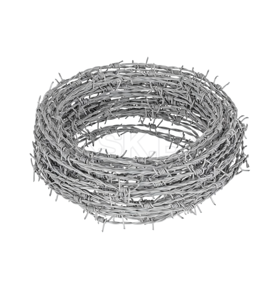 Проволока колючая, оцинкованная. Д. 1,6мм/200м.пог.