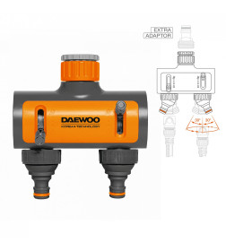 Разделитель потоков 2-х канальный G 3/4" и 1" DAEWOO DWC 1225