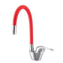 Излив для смесителя Rubineta Flexy универсальный (RD) красный (633344B) 