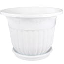 Горшок цветочный "Лозанна" 17л (белый) М1612 (М1612) 