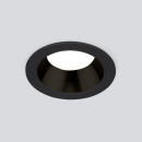Встраиваемый светодиодный светильник  7W 4200K чёрный 25082/LED (a062941) 