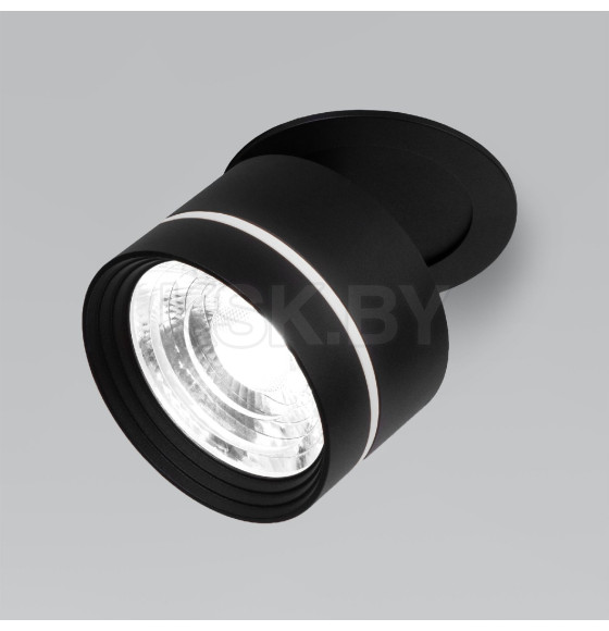 Встраиваемый светодиодный светильник 8W 4200K чёрный 25035/LED (a062932) 