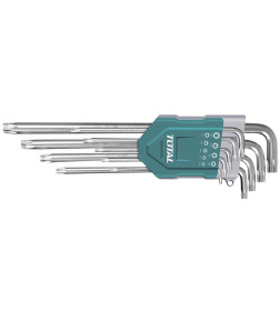 Набор ключей Torx T10-T50 длинных (9 шт.) TOTAL THT106391