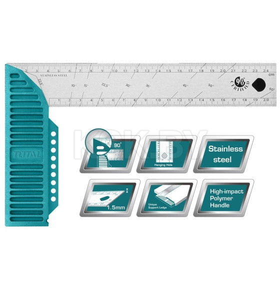 Угольник 300 мм TOTAL TMT61126 (TMT61126) 