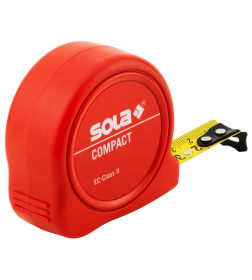 Рулетка  3м х 16мм "Compact" CO 3 SOLA 50500201