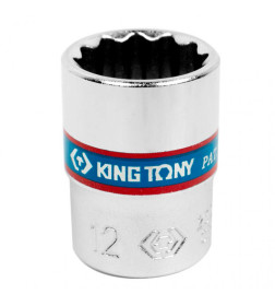 Головка торцевая двенадцатигранная 1/4" 12 мм KING TONY 233012M