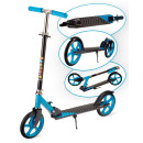 Самокат Favorit C23-BLW-AD (PC2017-230BK) 