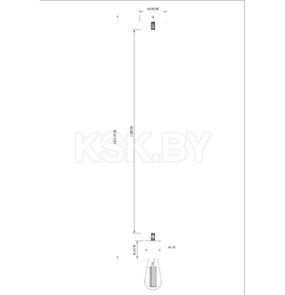 Светильник подвесной Arte Lamp MARK A7048SP-1BK (A7048SP-1BK) 