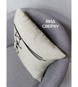 Подушка декоративная MATEX LOVE STORY. ОВЕЧКИ. Размер: 40x40 Цвет: Молочный черный