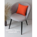 Подушка декоративная MATEX MEOW. Размер: 35x35 Цвет: лососевый, черничный (43-065) 