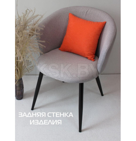Подушка декоративная MATEX MEOW. Размер: 35x35 Цвет: лососевый, черничный (43-065) 