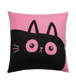 Подушка декоративная MATEX MEOW. CHUBBY. Размер: 35x35 Цвет: Светло-розовый