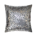 Подушка декоративная MATEX LUXURY. ФАКТУРА. Размер: 45x45 Цвет: Серебристый, серый (13-792) 