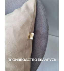 Подушка декоративная MATEX LUXURY. ЛИСТ. Размер: 45x45 Цвет: Золотой, бежевый