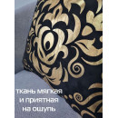 Подушка декоративная MATEX LUXURY. ДАМАСК. Размер: 45x45 Цвет: Золотой, черный (13-778) 