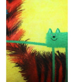 Подушка декоративная MATEX KOTOKLISM. КОШАРИКИ. Размер: 33x33 Цвет: желтый, лососевый