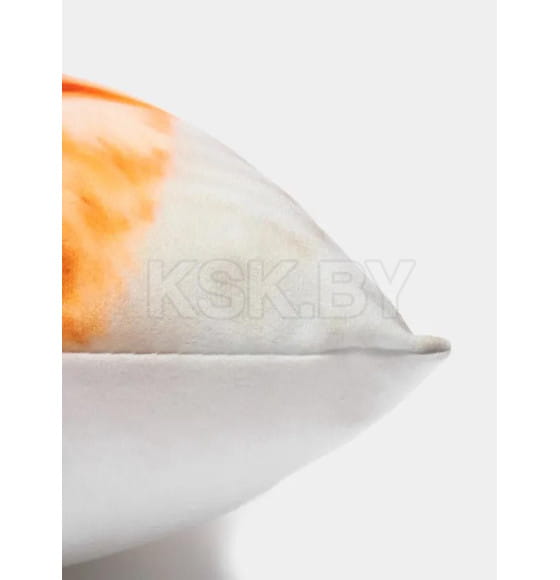 Подушка декоративная MATEX FANTASY. РЫЖИЙ КОТ СПИТ. Размер: 33x33 Цвет: Молочный оранжевый (31-116) 
