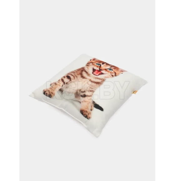 Подушка декоративная MATEX FANTASY. КОТЕНОК. Размер: 33x33 Цвет: Коричневый (31-123) 