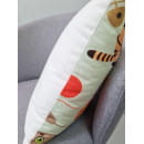 Подушка декоративная MATEX FANTASY. КОТЫ И КЛУБКИ. Размер: 33x33 Цвет: Молочный, коричневый (31-161) 