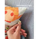 Подушка декоративная MATEX FANTASY. КОТЫ И КЛУБКИ. Размер: 33x33 Цвет: Молочный, коричневый (31-161) 
