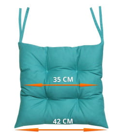 Подушка для сиденья MATEX SIMPLEX. Размер: 42x42 Цвет: Светло-голубой