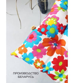 Подушка для сиденья MATEX HOMELY. Размер: 42x42 Цвет: Оранжевый, голубой, белый