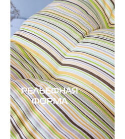 Подушка для сиденья MATEX HOMELY. Размер: 42x42 Цвет: Оранжевый, зеленый