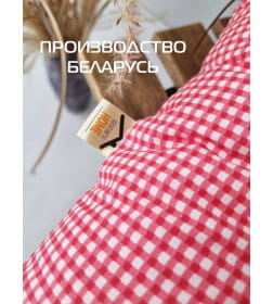 Подушка для сиденья MATEX HOMELY. КРАСНАЯ КЛЕТКА. Размер: 42x42 Цвет: Красный,белый