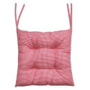 Подушка для сиденья MATEX HOMELY. КРАСНАЯ КЛЕТКА. Размер: 42x42 Цвет: Красный,белый (19-459) 
