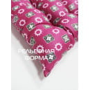 Подушка для сиденья MATEX HOMELY. СОЛНЦЕ НА БОРДОВОМ. Размер: 42x42 Цвет: Бордовый,черный (19-466) 
