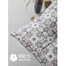 Подушка для сиденья MATEX HOMELY. УЗОР НА КОРИЧНЕВОМ. Размер: 42x42 Цвет: Белый,светло-коричнепый (19-497) 