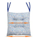 Подушка для сиденья MATEX HOMELY  Размер: 42x42 Цвет: Голубой, Белый Артикул: 19-480 (19-480) 