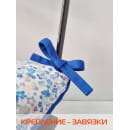 Подушка для сиденья MATEX HOMELY  Размер: 42x42 Цвет: Голубой, Белый Артикул: 19-480 (19-480) 
