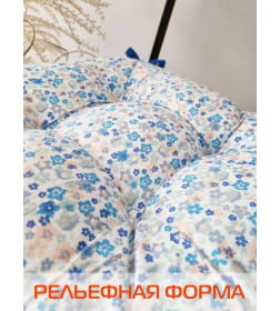 Подушка для сиденья MATEX HOMELY  Размер: 42x42 Цвет: Голубой, Белый Артикул: 19-480