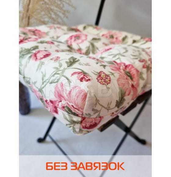 Подушка для сиденья MATEX PRINTED. Размер: 40x40 Цвет: Красный,белый (43-843) 
