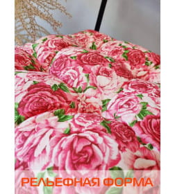 Подушка для сиденья MATEX PRINTED. Размер: 40x40 Цвет: Розовый, зеленый
