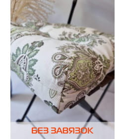 Подушка для сиденья MATEX PRINTED. LINE. Размер: 40x40 Цвет: оливковый, серый,.