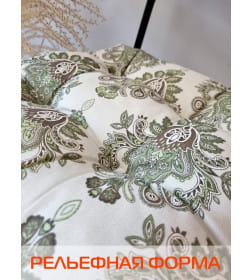 Подушка для сиденья MATEX PRINTED. LINE. Размер: 40x40 Цвет: оливковый, серый,.